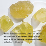 Apengshi Citrine brute pour meditation et creation de bijoux.