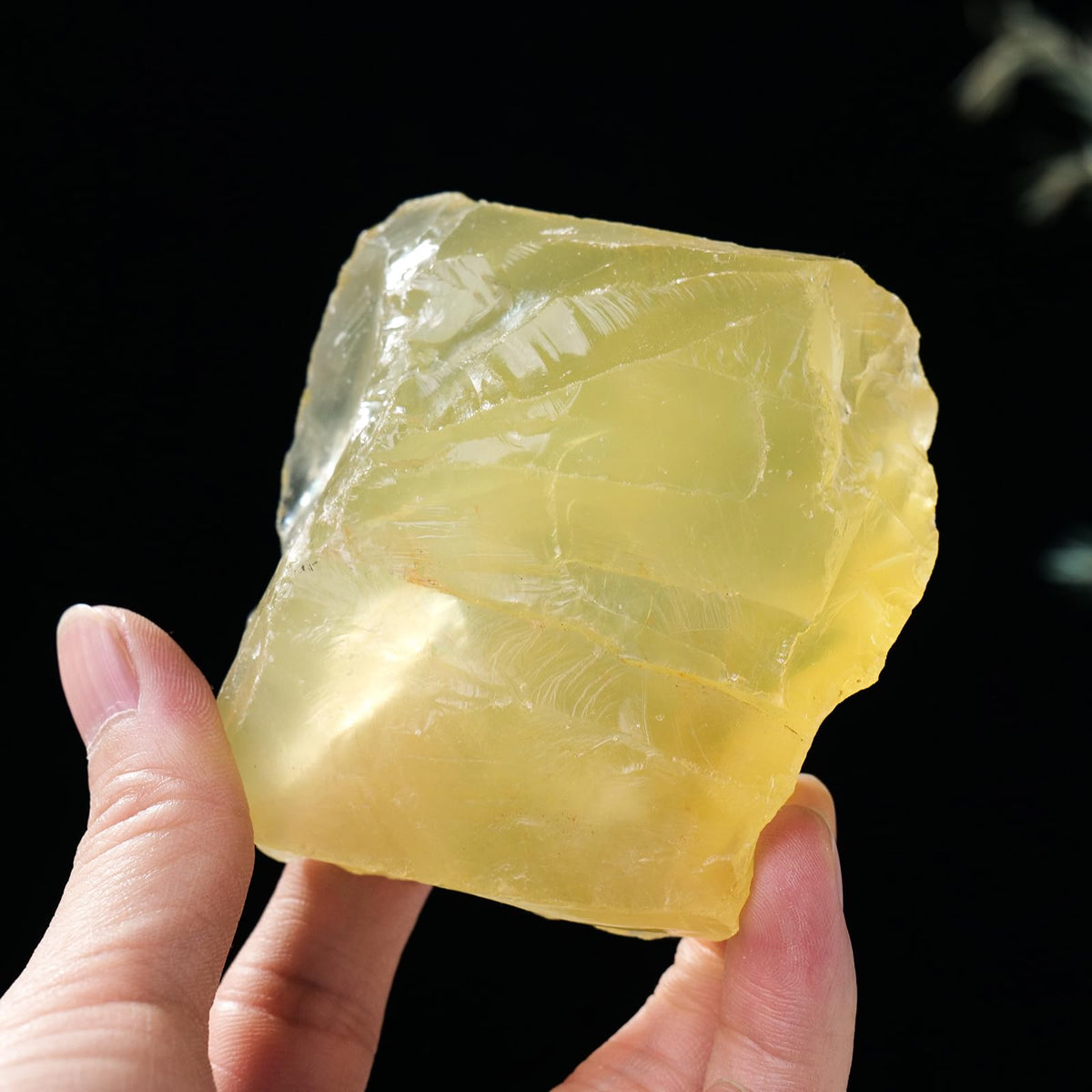 Apengshi Citrine brute – pierre naturelle pour collection et énergie positive.