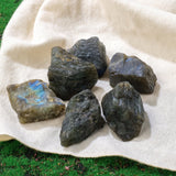 Apengshi Labradorite petite pierre pour bijoux faits maison