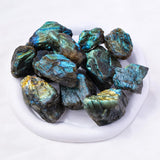 Apengshi Labradorite pierre pour jardin et fontaine décorative