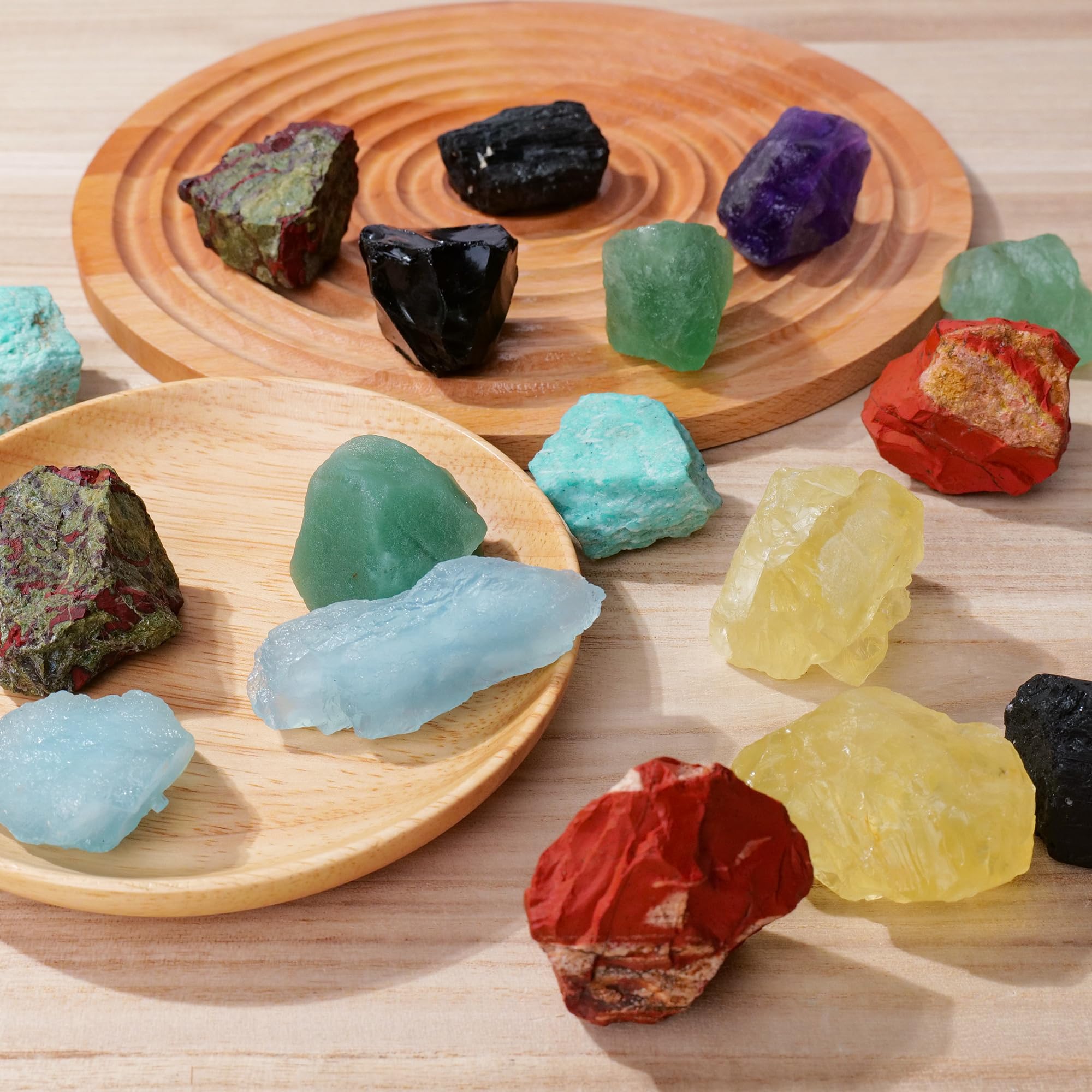 Apengshi lapis-lazuli brut, éclat naturel pour décoration tendance et énergie douce.