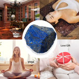 Apengshi lapis-lazuli brut, pierre de collection, pour rituels et méditation.