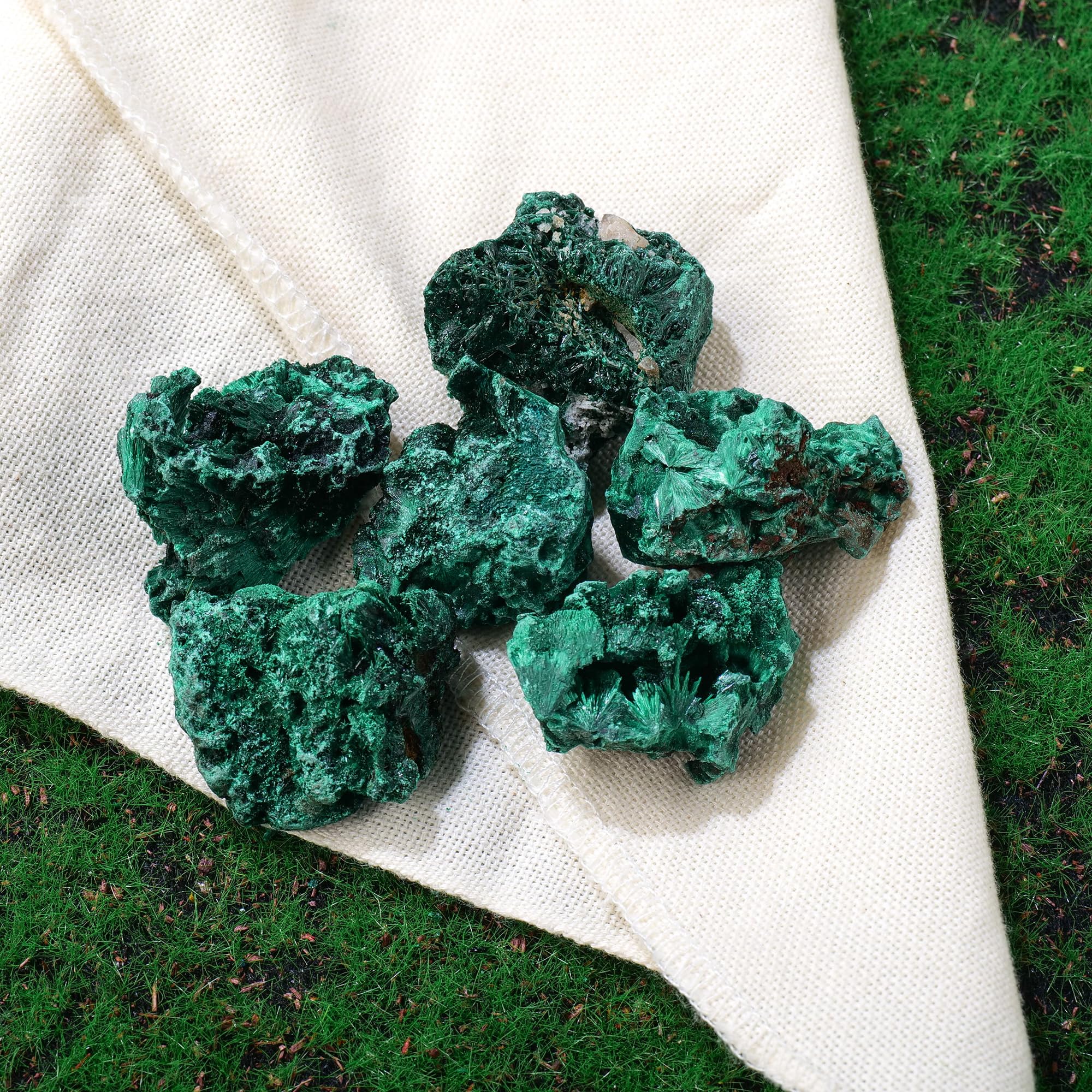 Apengshi Malachite brute, idéale pour décoration intérieure et ambiance zen