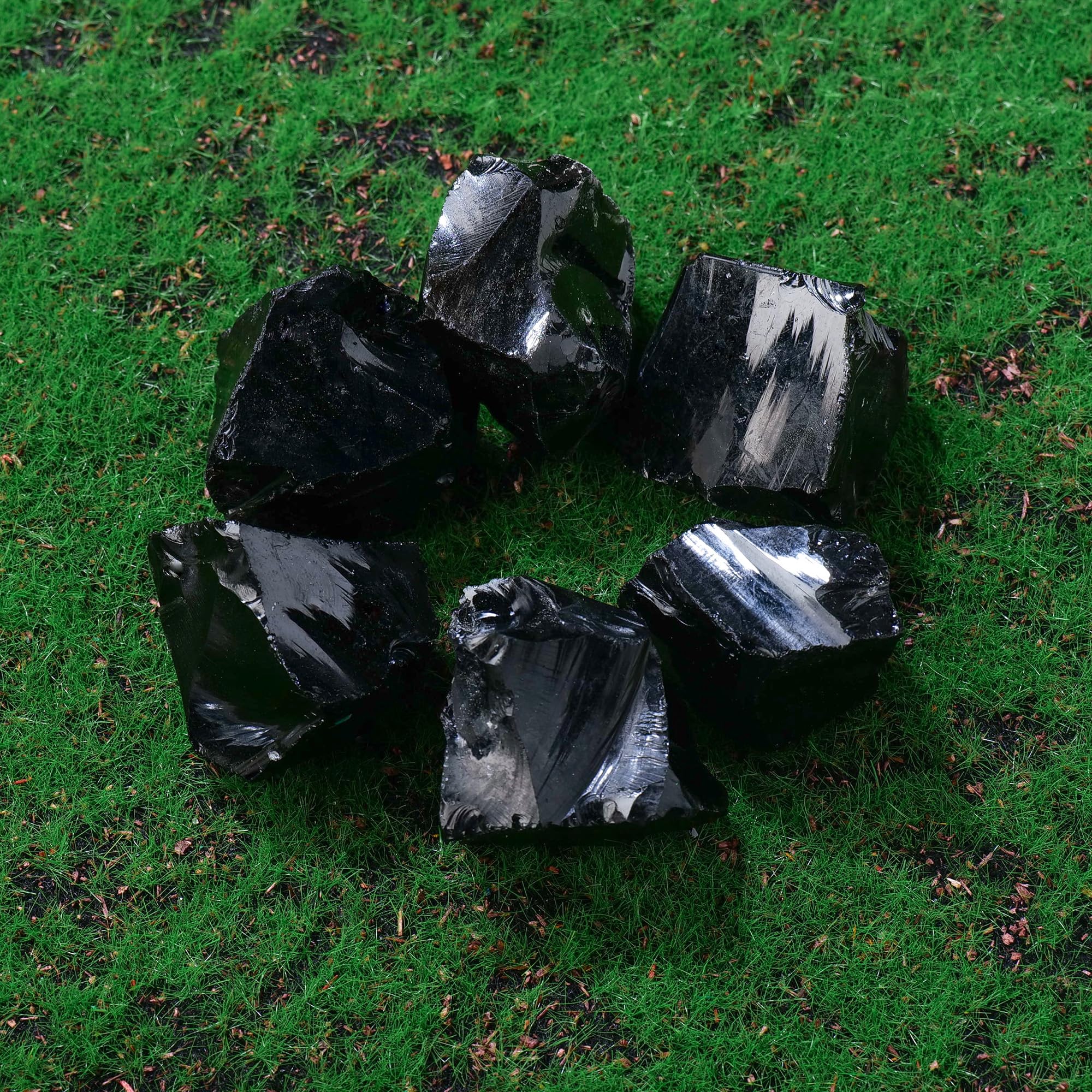 Apengshi obsidienne noire brute, utile en fontaine ou jardin décoratif.