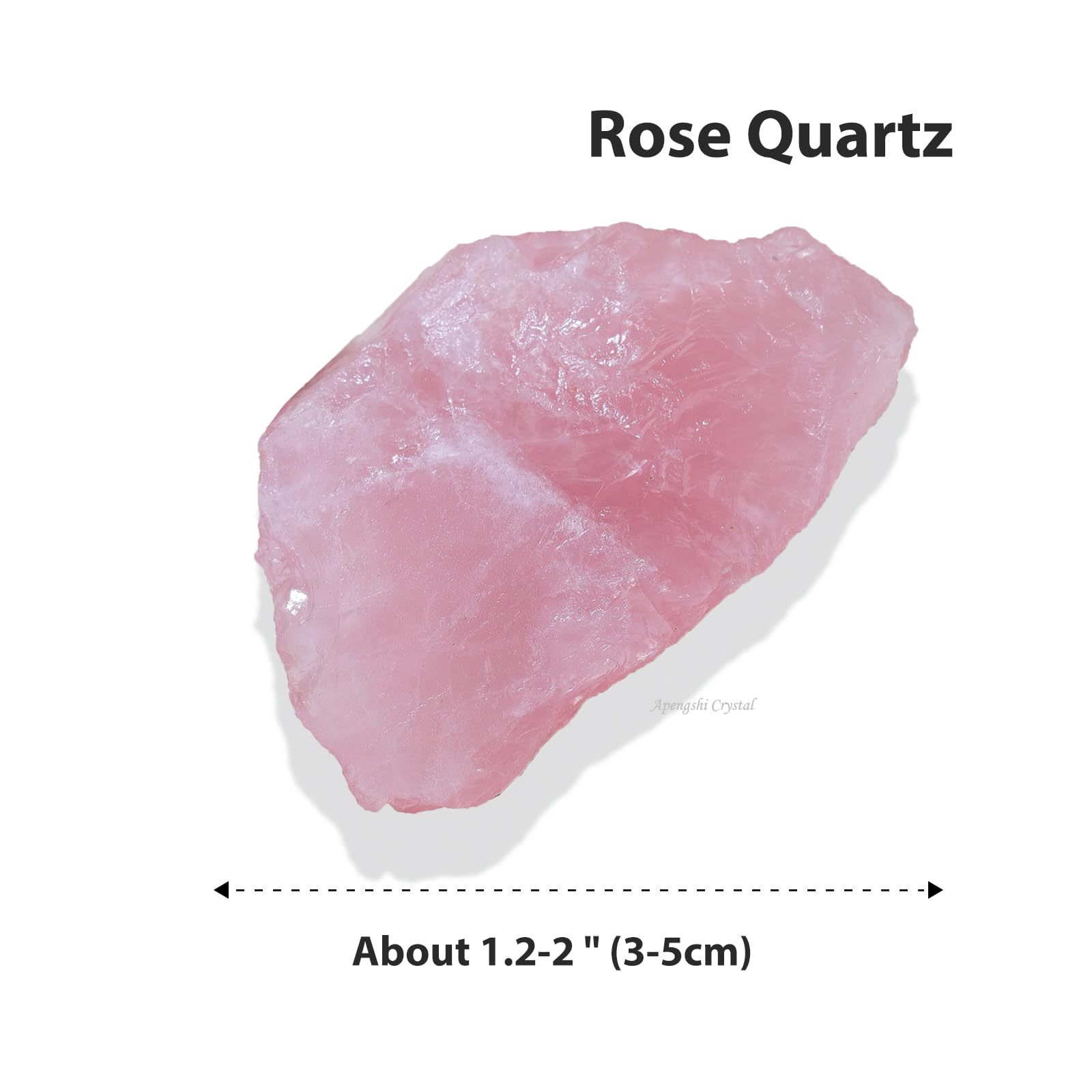 Apengshi quartz rose brut, decoration maison avec touche naturelle.