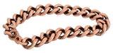Apex Bracelet Cuivre – maillons brossés pour un confort universel du poignet