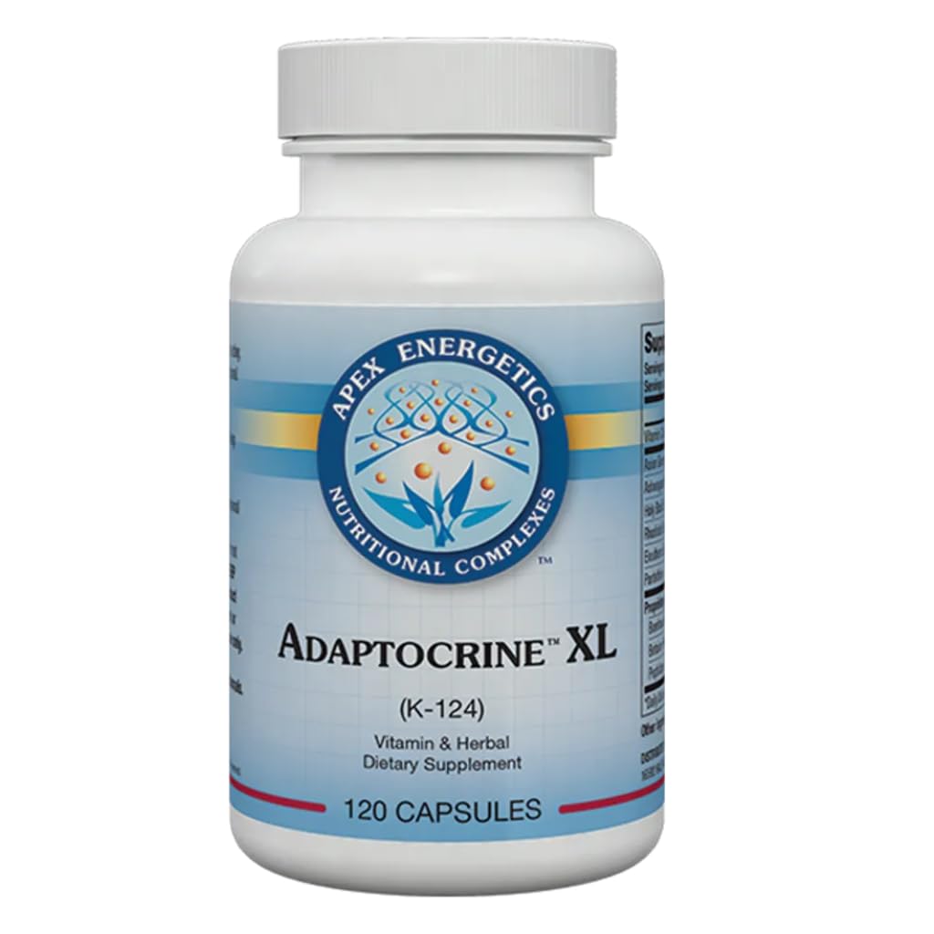 Bouteille Apex Energetics Adapto-Crine XL, prêt-à-utiliser pour soutien quotidien.