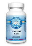 HemeVite K-26 d'Apex Energetics, bouteille, soutien énergie quotidienne et vitalité.