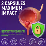 APEXFORMULAS Saw Palmetto Extrait – capsules vertes en gros plan, équilibre quotidien.