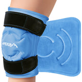 APEXUP compresse gel genou, soulagement ciblé et fraîcheur durable.