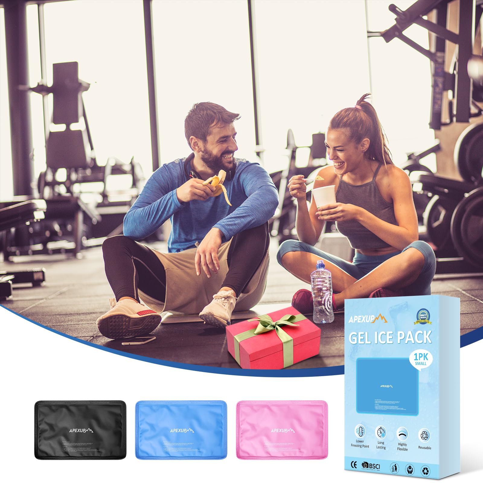APEXUP pack gel glace poignet : utilisation rapide et efficace