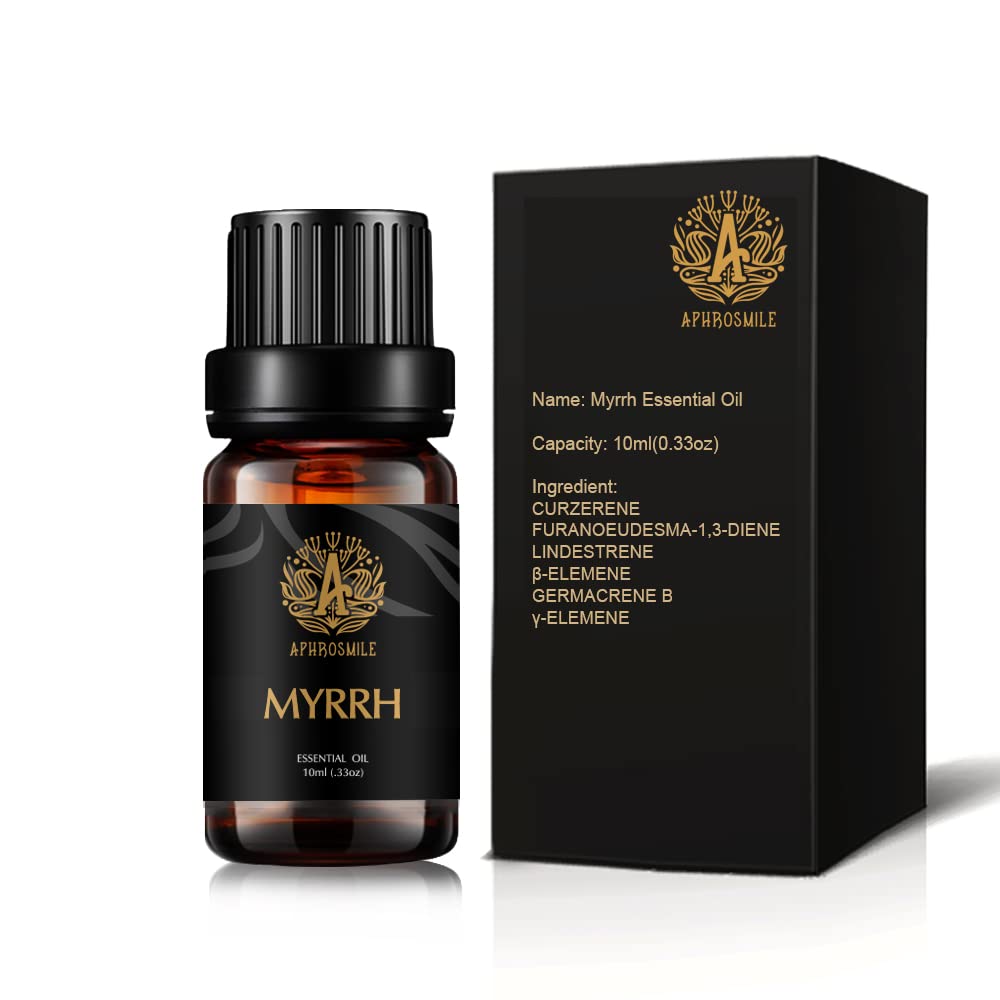 Parfum naturel Aphrosmile Myrrhe pour bougies et parfums.