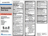 APOTEX Budesonide, aérosol nasal, utilisation quotidienne pratique en déplacement
