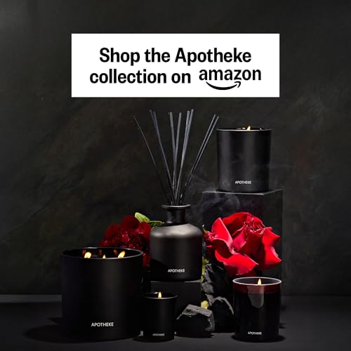 APOTHEKE Bougie Charbon: braises fumées et parfum durable