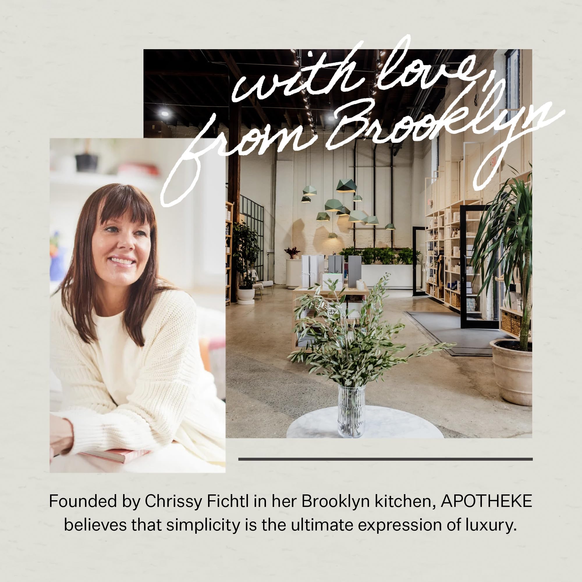 APOTHEKE, inspiration Brooklyn pour une ambiance élégante.