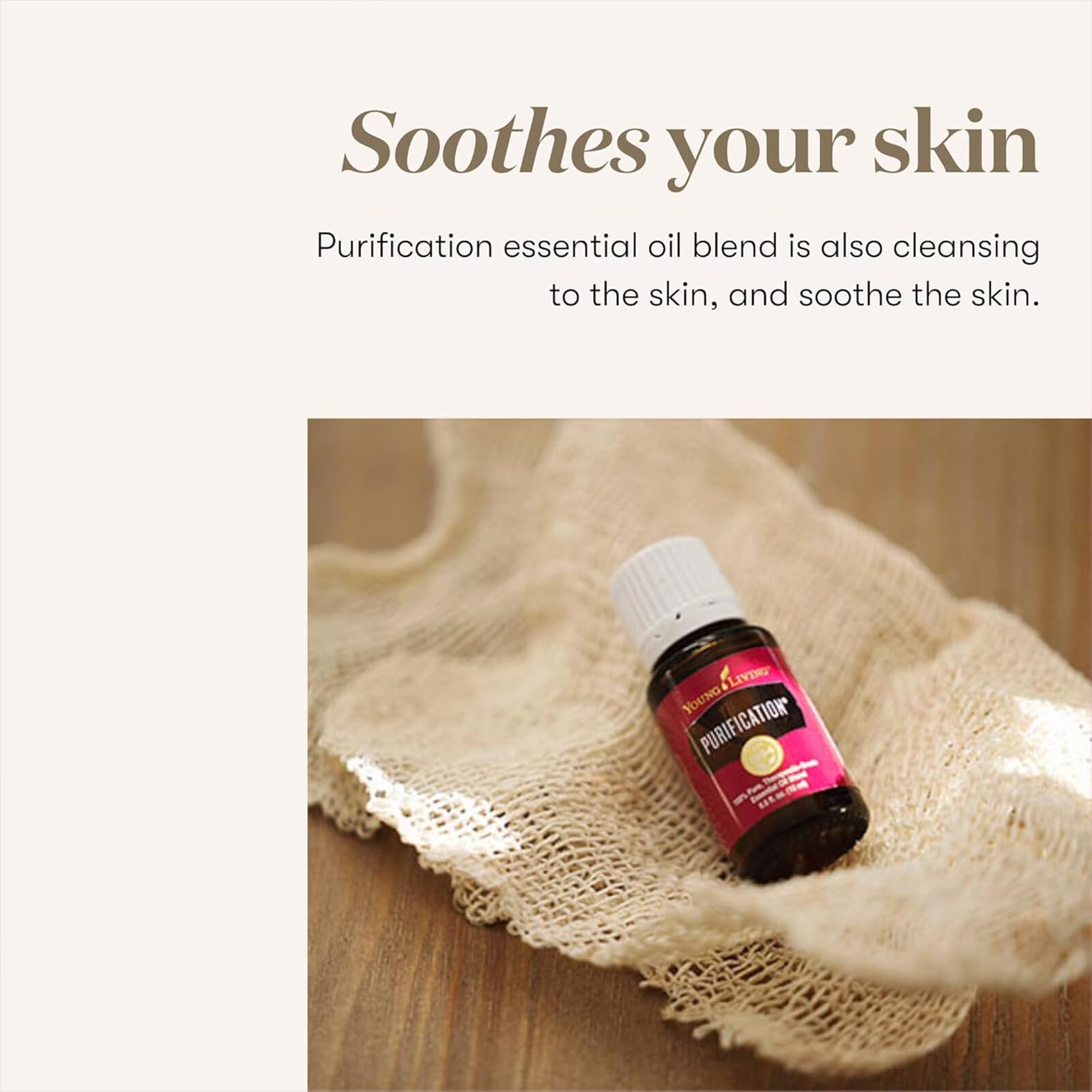Application topique Purification diluée pour la peau.