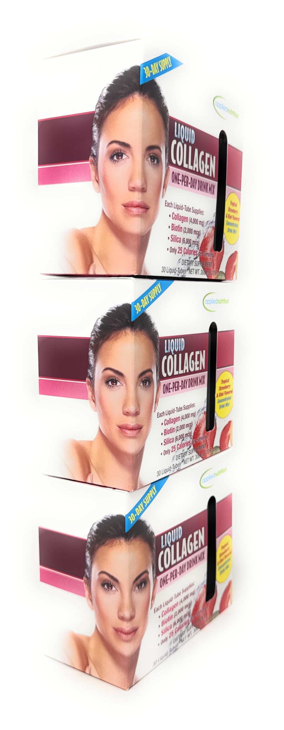 Consommation prête à boire – tubes concentrés de collagène Applied Nutrition