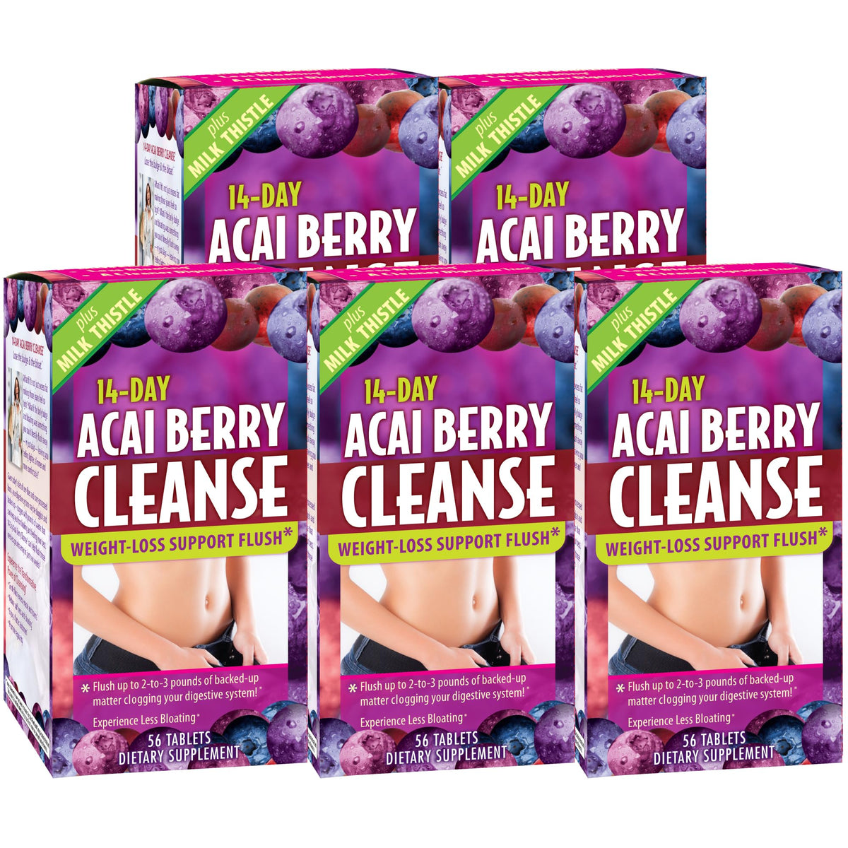 Applied Nutrition Cure Détox Acai Berry – Bouteille: détox douce et pratique