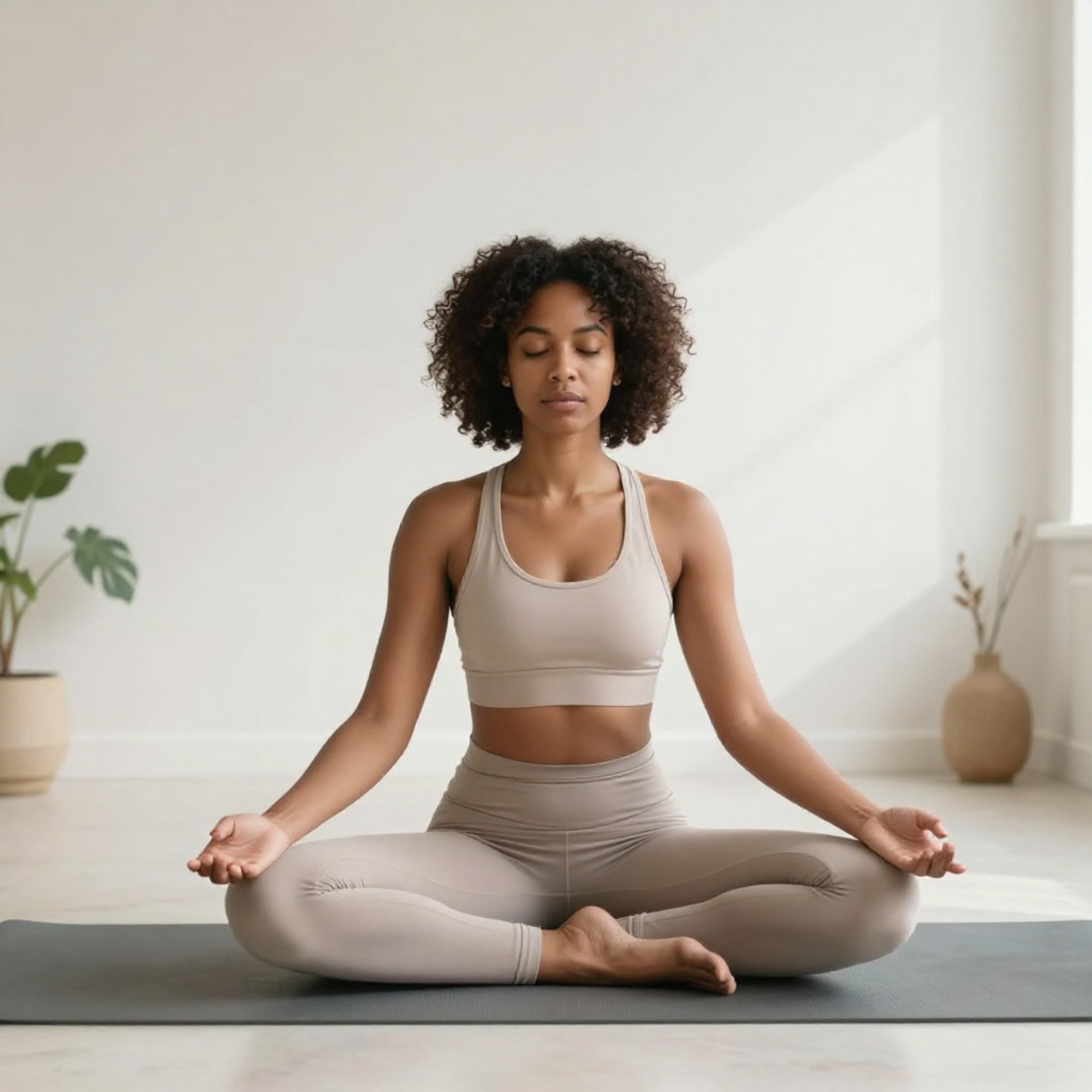 Femme pratiquant le yoga illustrant l’approche qualité et bien-être de Complementvital