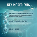 Approved Science B Complex – gros plan sur capsules, qualité visible.