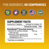 Approved Science Berberine 1000mg, mode-demploi: intégration facile dans votre journée.