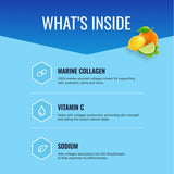 Collagène marin types I et III en gélules, support potentiel de la peau.