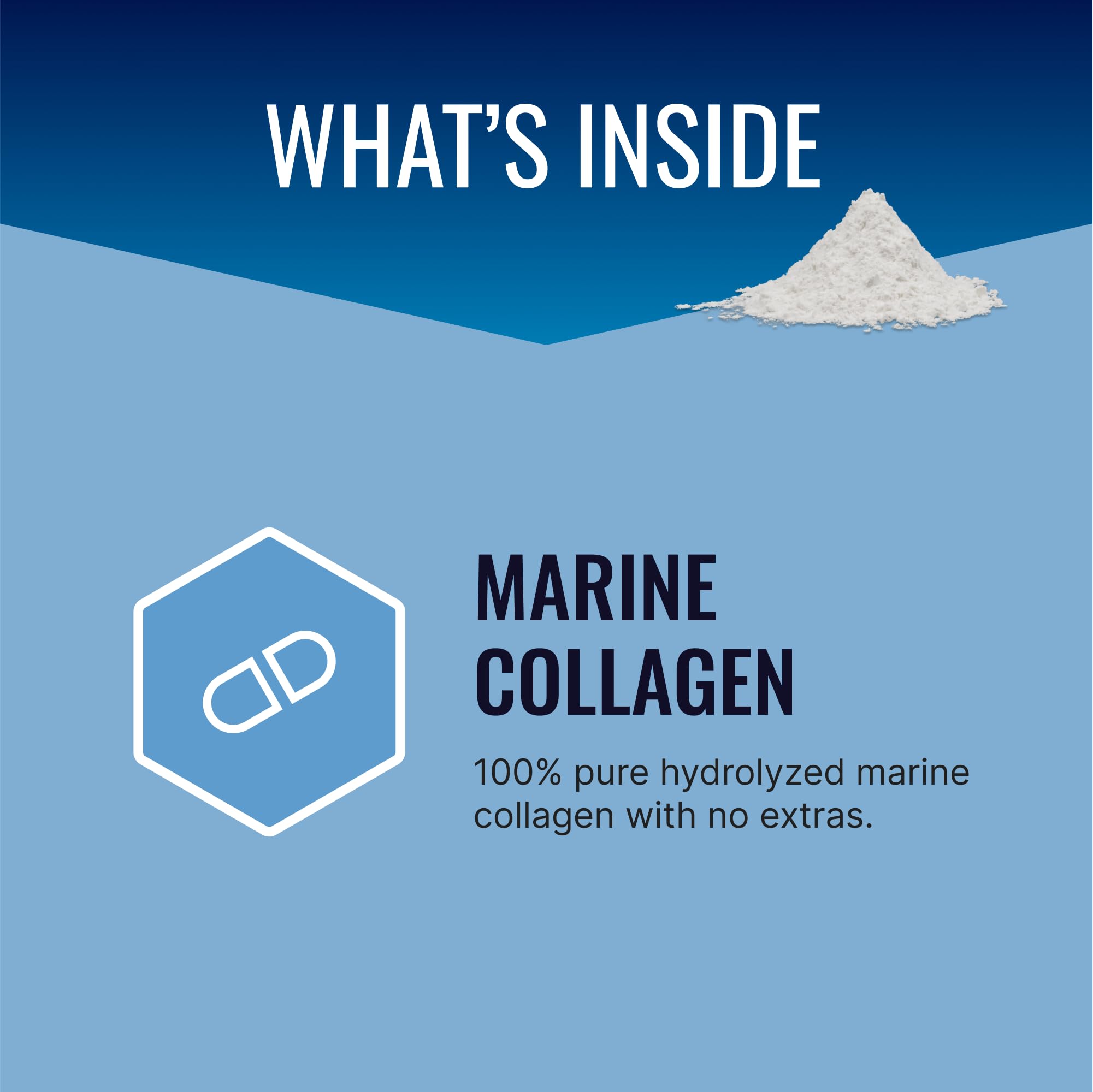 Approved Science Collagène Poudre – doseur inclus pour doser facilement.