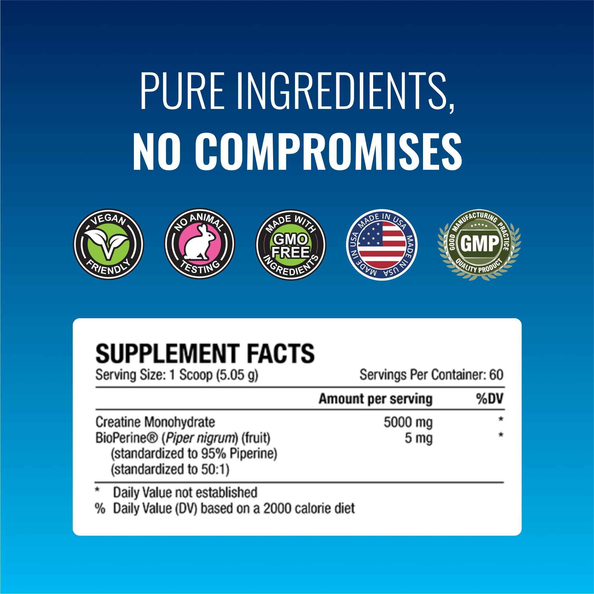 Approved Science Creatine Monohydrate – mélange sans goût à ajouter dans une boisson.