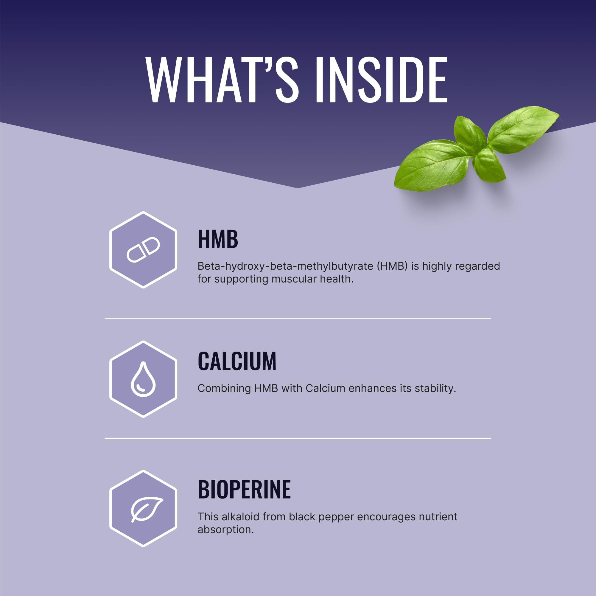  Approved Science HMB – capsules-vegan, faciles à avaler pour une routine active.