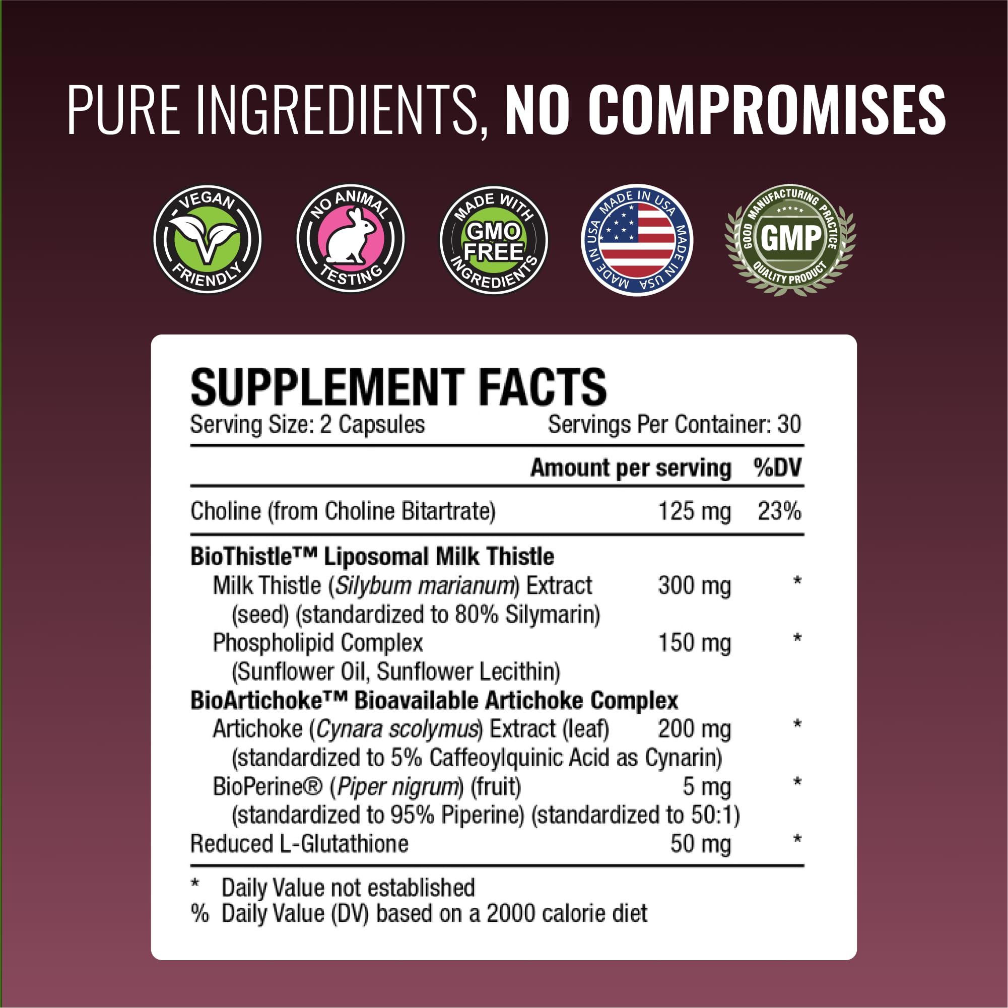 Liversyl avec BioPerine améliorant l absorption des nutriments.