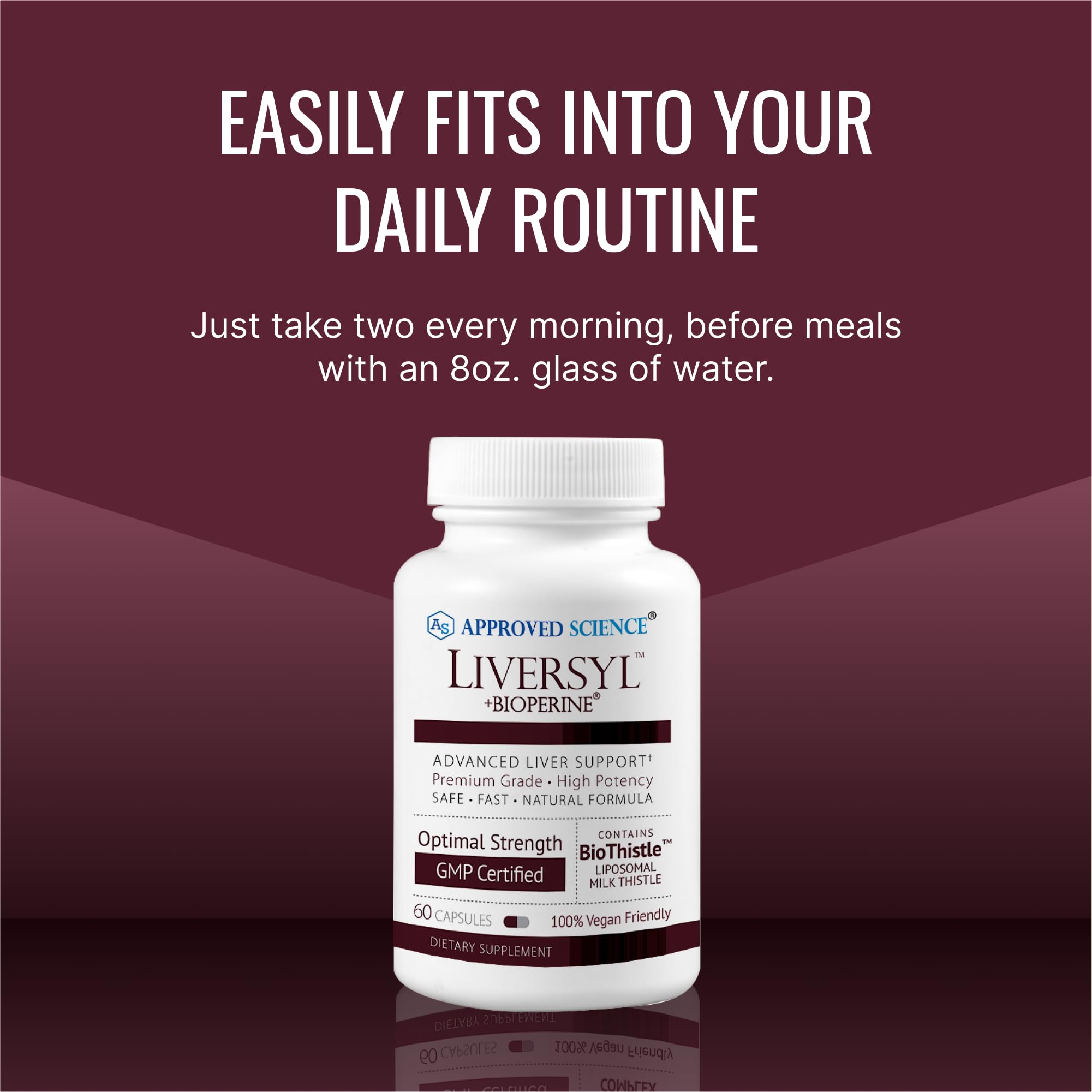 Liversyl fabriqué aux États-Unis, garantissant traçabilité et qualité.