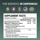 Approved Science Magnesium Complex, emballage clair facilitant la routine de supplémentation