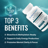 Approved Science Methylated B Complex – capsules visibles favorisant une absorption potentielle