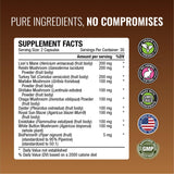 Approved Science Mushroom Complex — certificat de pureté et contrôle qualité.