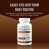Approved Science Mushroom Complex — utilisation quotidienne en capsules pour simplifier la routine.