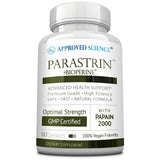 Approved Science Parastrin : bouteille de capsules prête à l’emploi, idéale au quotidien.