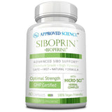 Approved Science Siboprin: bouteille de 60 capsules prête à intégrer votre routine digestive.