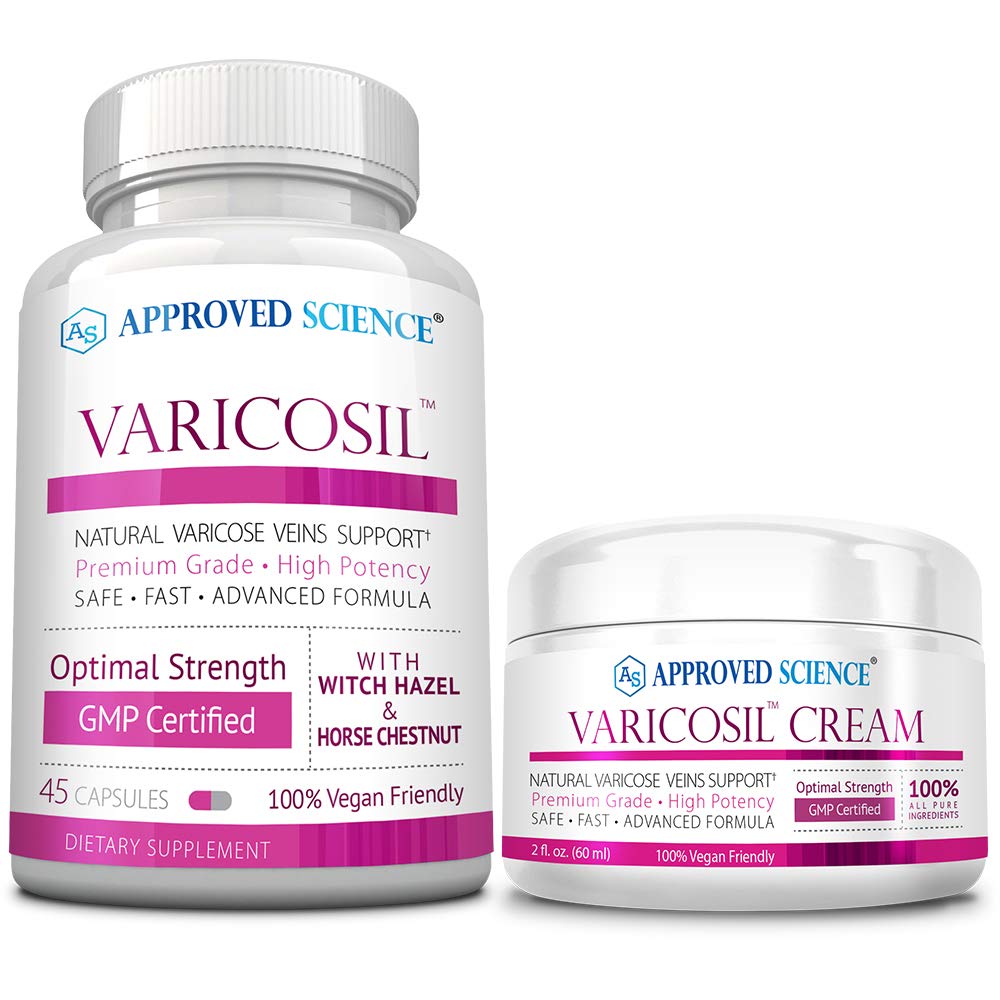 Varicosil capsules en bouteille pour une routine quotidienne potentiellement plus confortable.