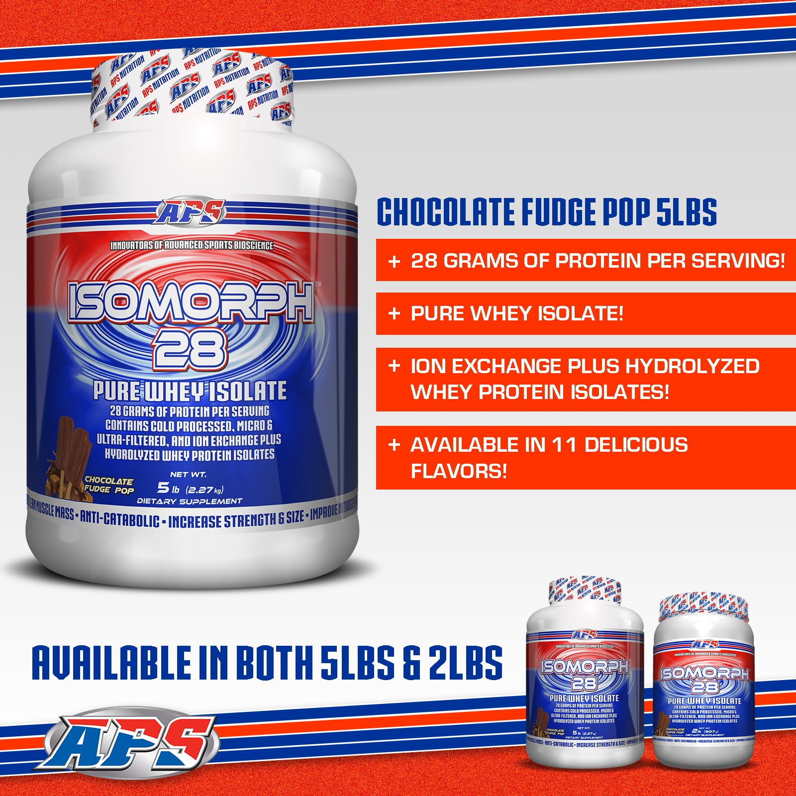 APS Nutrition Isomorph 28, avant-entraînement, dose rapide