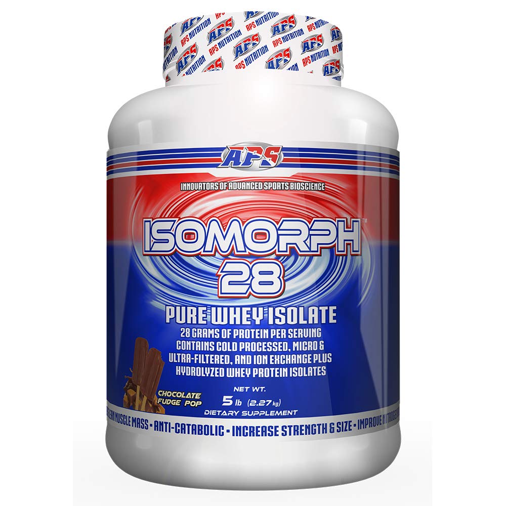 APS Nutrition Isomorph 28, bouteille visible, soutien post-entraînement en protéines