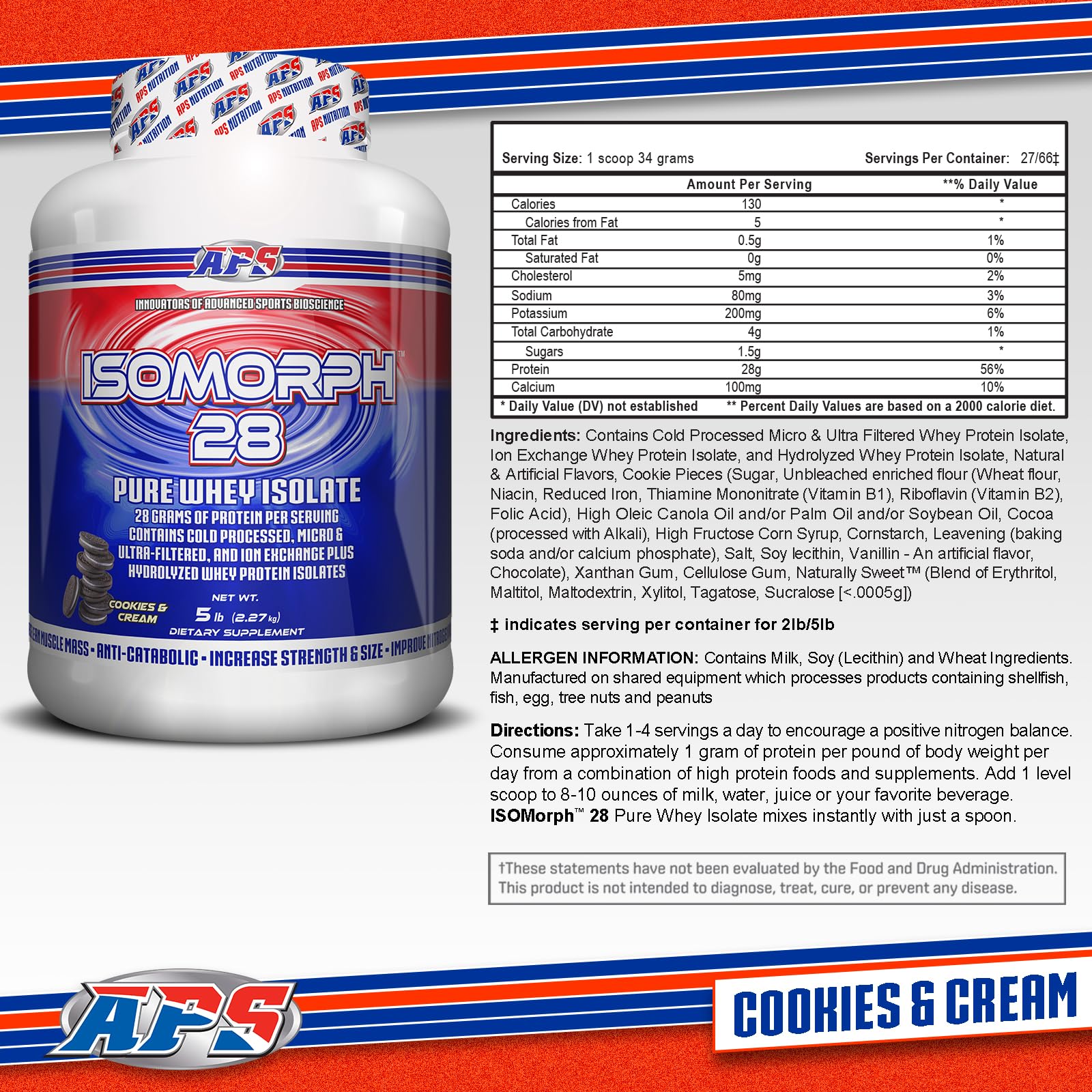IsoMorph 28 – cuillère-mesure, dosage précis pour augmenter l’apport protéique.