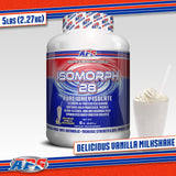 APS Nutrition Isomorph 28 – étiquette claire et informations GMP.
