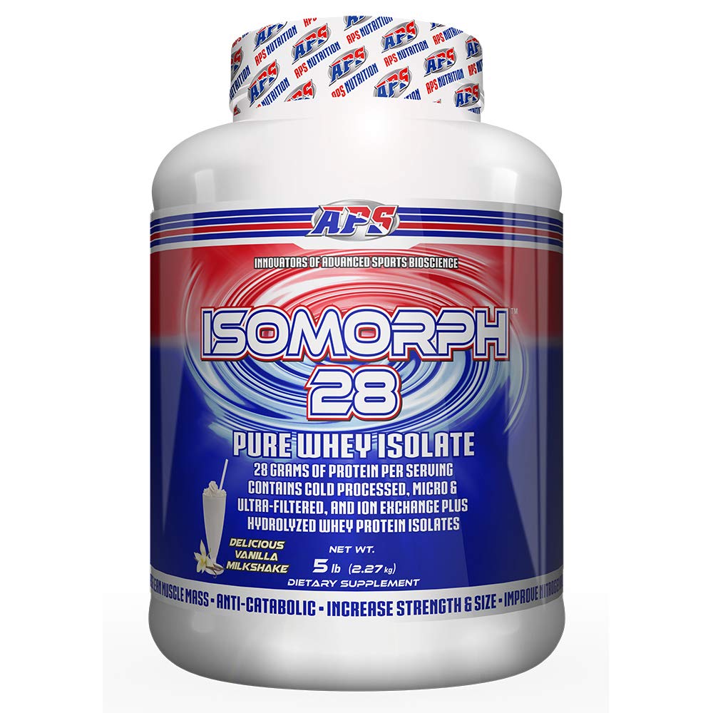 APS Nutrition Isomorph 28 – emballage du produit, pratique pour l'entraînement.