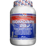 IsoMorph28 bouteille APS Nutrition, protéine vanille pour récupération rapide.
