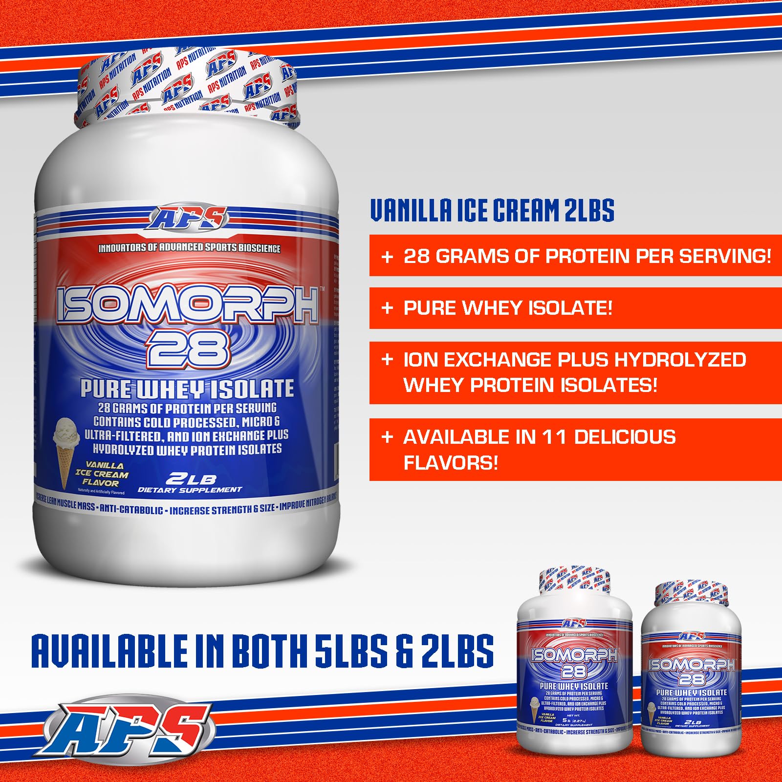 Shake vanille IsoMorph 28 – texture onctueuse et mélange rapide.