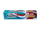 Dentifrice Aquafresh menthe fraîche pack6 fluorure pour protection quotidienne.