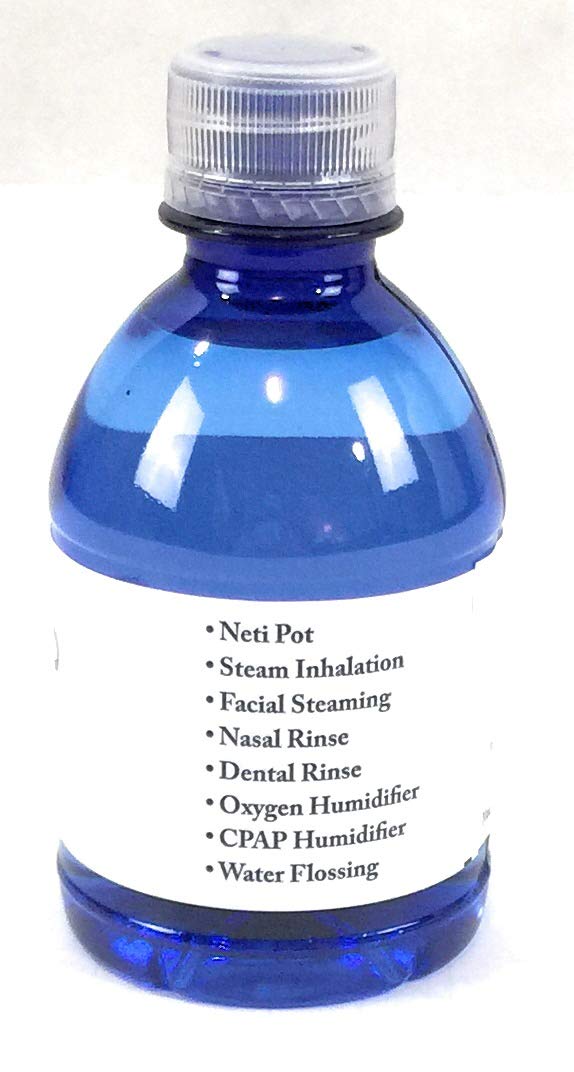 Aquapap compatibilité ResMed et Respironics, eau distillée fiable.