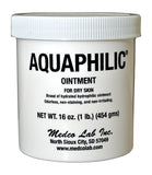 Pommade Aquaphilic pour mains sèches, hydratation douce et sans parfum.