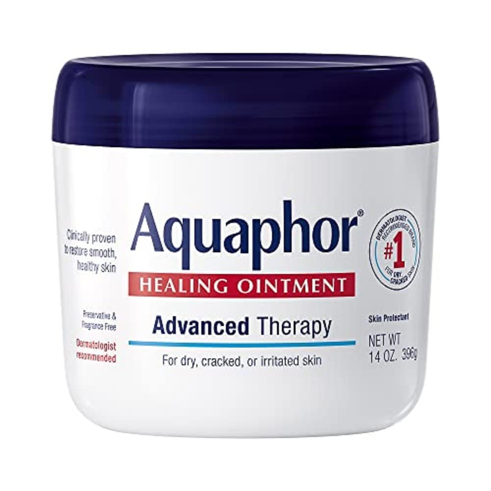 Pommade Aquaphor, bouteille, lot de 2, soin polyvalent pour peau sèche.