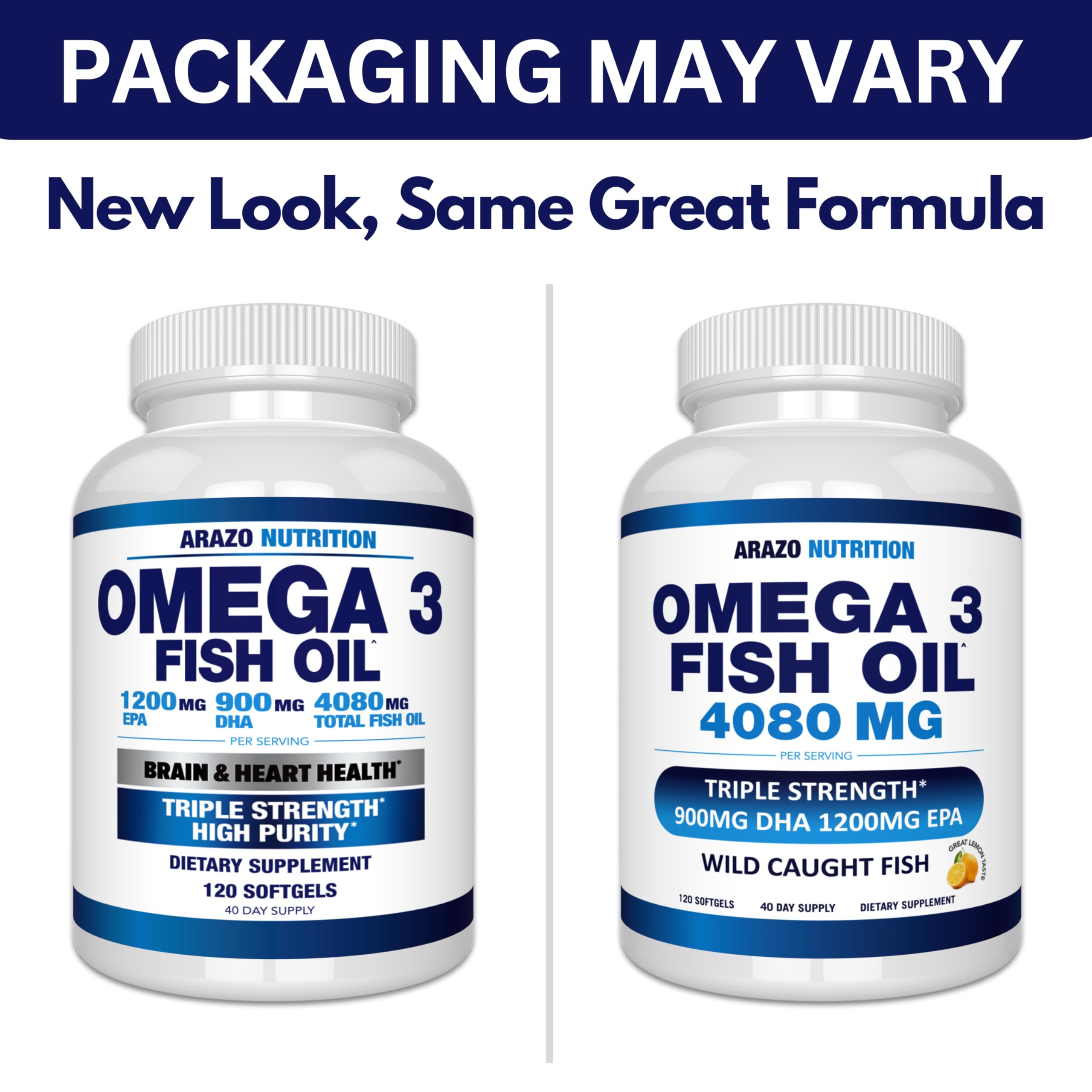 Arazo Nutrition Omega3: usine GMP, fabrication conforme aux normes de qualité.